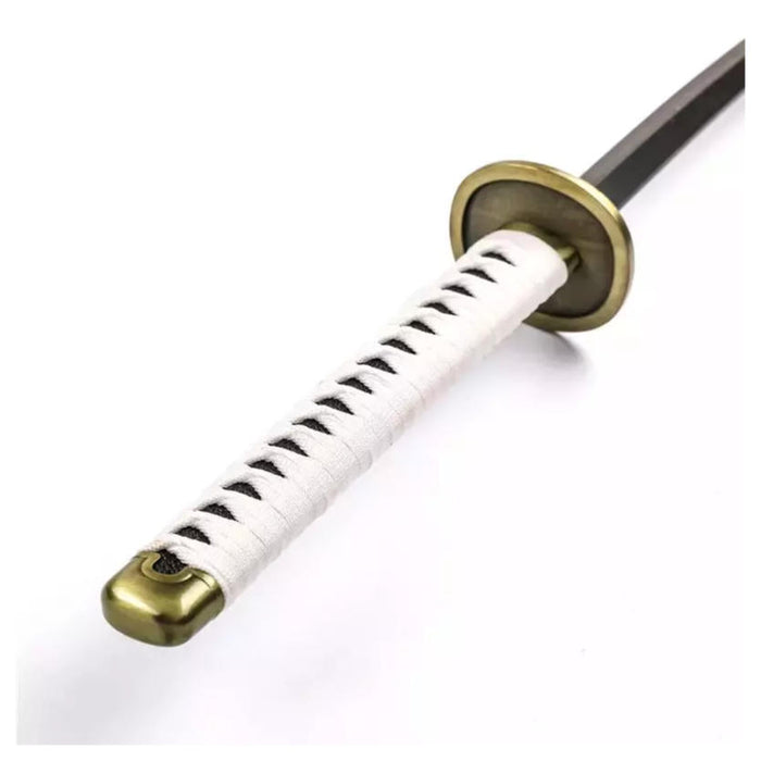 One Piece – Katana Deko Schwert Zoro Wado Ichimonji Edition | Stahlklinge | Weiß-Schwarz