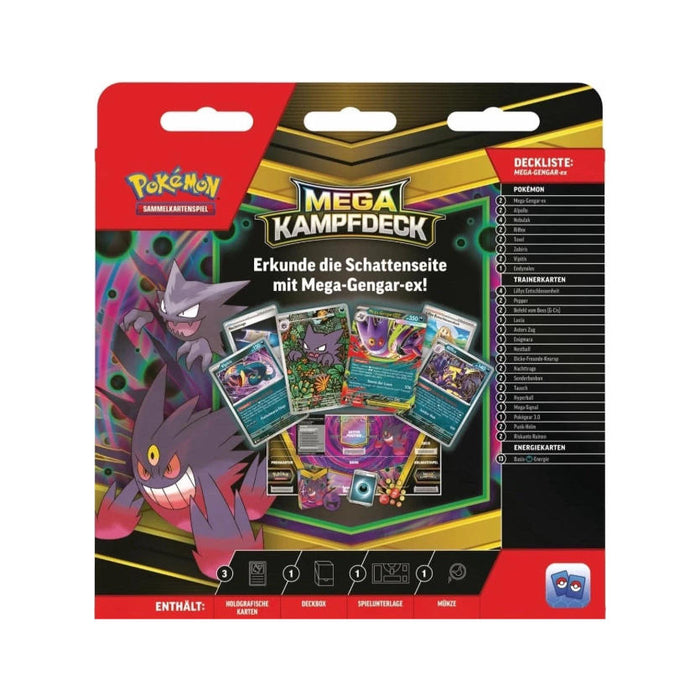 Pokémon TCG Mega-Kampfdeck Gengar - Oktober 2025 | Deutsche Version