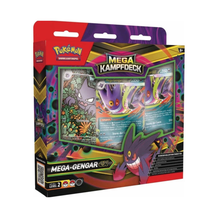 Pokémon TCG Mega-Kampfdeck Gengar - Oktober 2025 | Deutsche Version