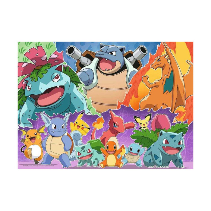 Pokémon – Pokémon-Kumpels | Kinderpuzzle 4×100 Teile