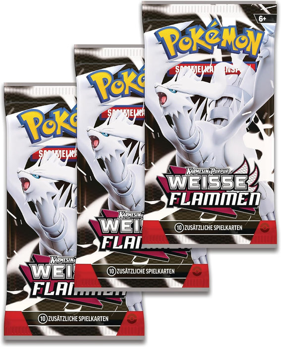 Pokémon TCG Karmesin & Purpur 10.5: Weisse Flammen Tech-Sticker Kollektion