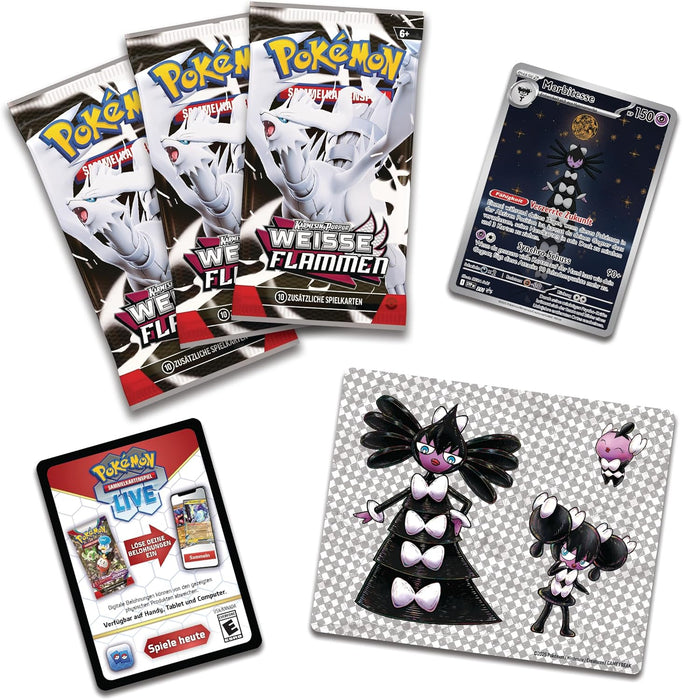 Pokémon TCG Karmesin & Purpur 10.5: Weisse Flammen Tech-Sticker Kollektion