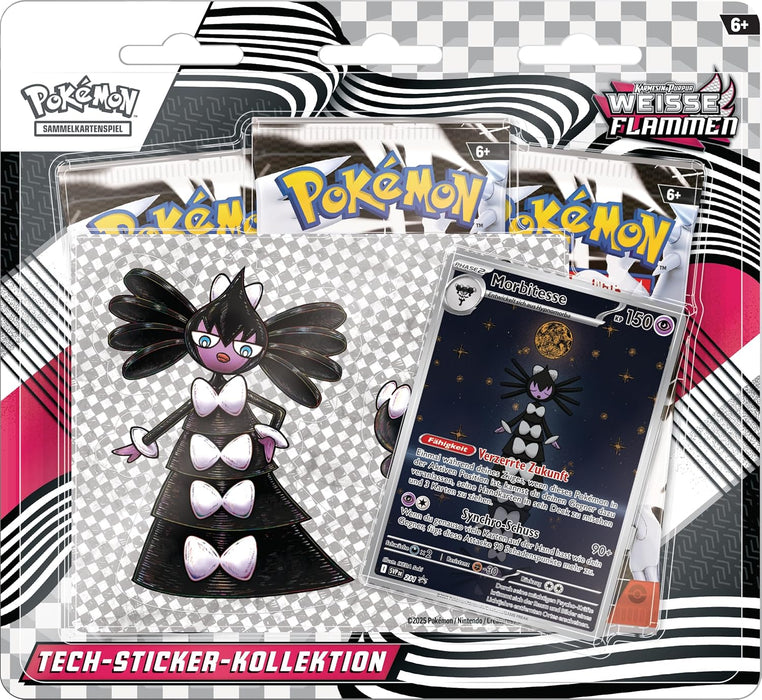 Pokémon TCG Karmesin & Purpur 10.5: Weisse Flammen Tech-Sticker Kollektion