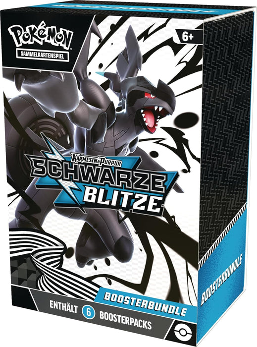 Pokémon TCG Karmesin & Purpur 10.5: Schwarze Blitze Boosterbundle