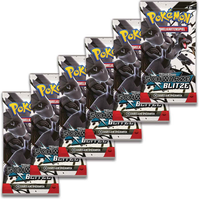 Pokémon TCG Karmesin & Purpur 10.5: Schwarze Blitze Boosterbundle