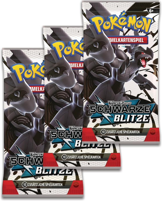 Pokémon TCG Karmesin & Purpur 10.5: Schwarze Blitze Tech-Sticker Kollektion