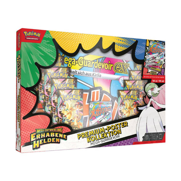 Pokémon TCG – Premium Poster Kollektion Mega Guardevoir ex (Deutsch) | Erhabene Helden
