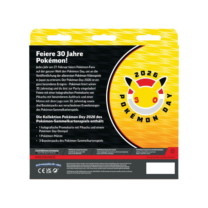 Pokémon TCG – Fatale Flammen Pokémon Day 2026 Kollektion | Deutsche Version