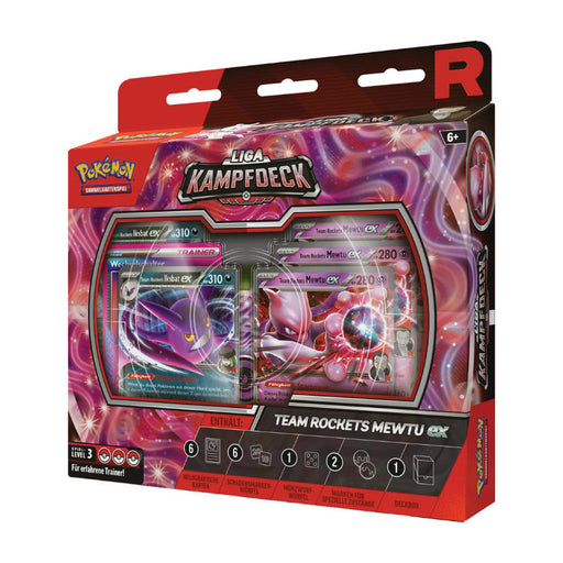Pokémon TCG – Liga Kampfdeck Team Rocket Mewtu ex | Deutsche Version