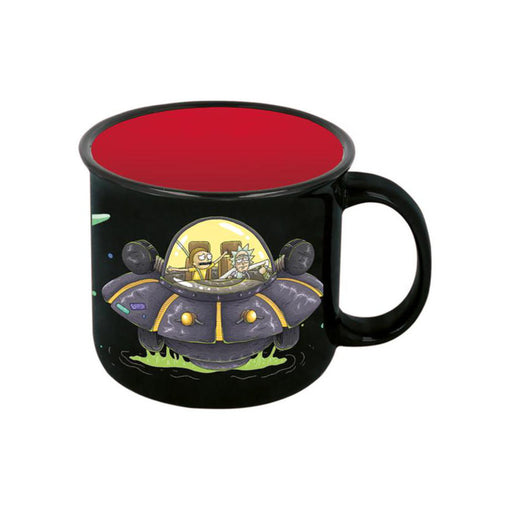 Rick and Morty – UFO Keramiktasse | Offizielle Rick and Morty Tasse in Geschenkbox