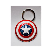Load image into Gallery viewer, Marvel - Metall Schlüsselanhänger Captain America Shield
