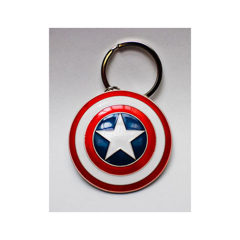Marvel - Metall Schlüsselanhänger Captain America Shield