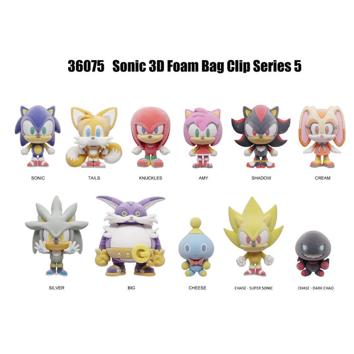 Sonic the Hedgehog - PVC-Taschenanhänger (Blind Bag) | Series 5