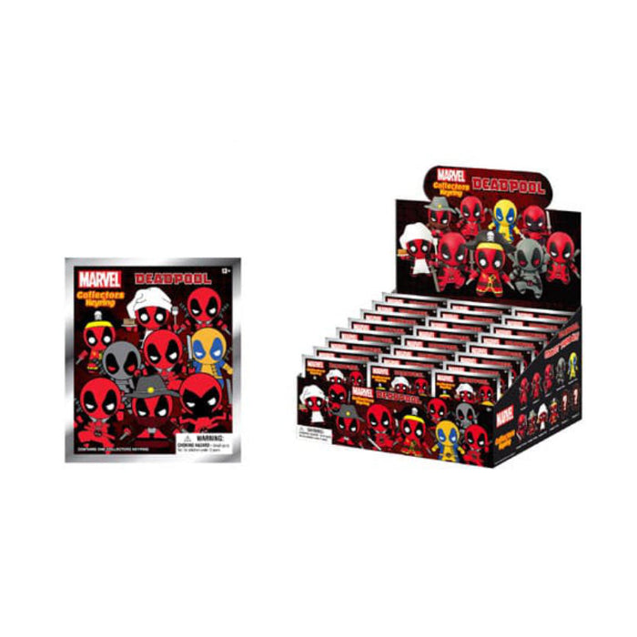 Marvel - Deadpool Serie 1 - PVC-Taschenanhänger (1 Stück - Blind Bag)