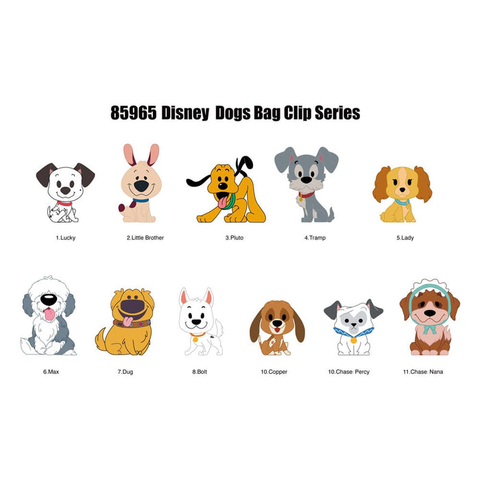 Disney Dogs - PVC - Taschenanhänger Series 1 (Blind Bag) - Pop Hero