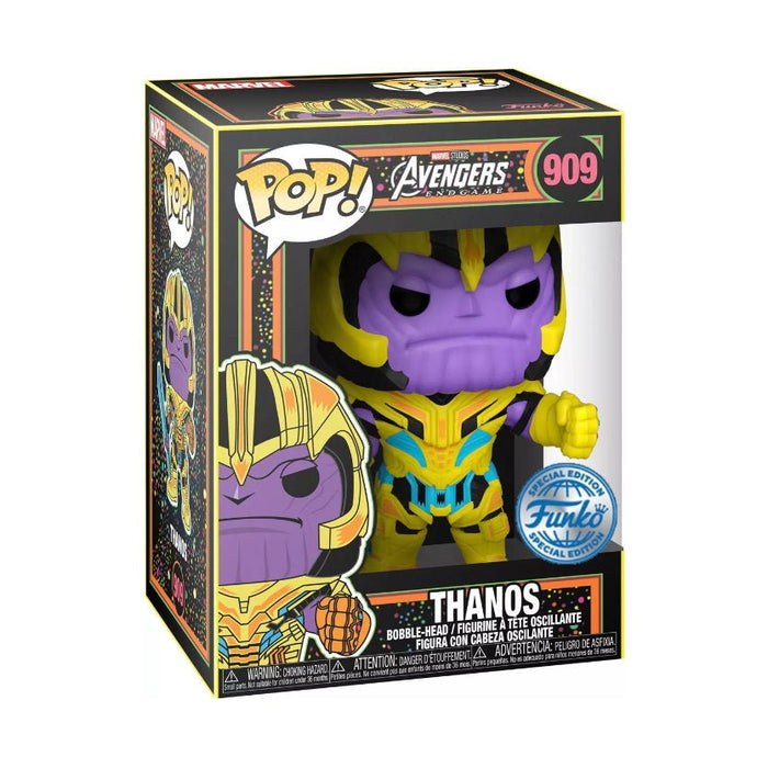 Funko Pop! Avengers - Thanos (Black Light) 909 - Pop Hero