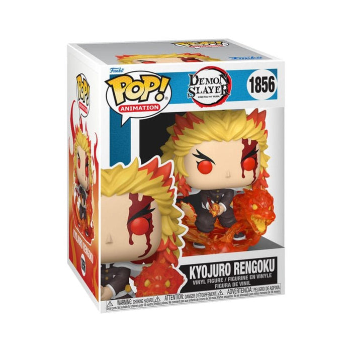 Funko Pop! Demon Slayer - Kyojuro Rengoku 1856 (Box Beschädigt) - Pop Hero
