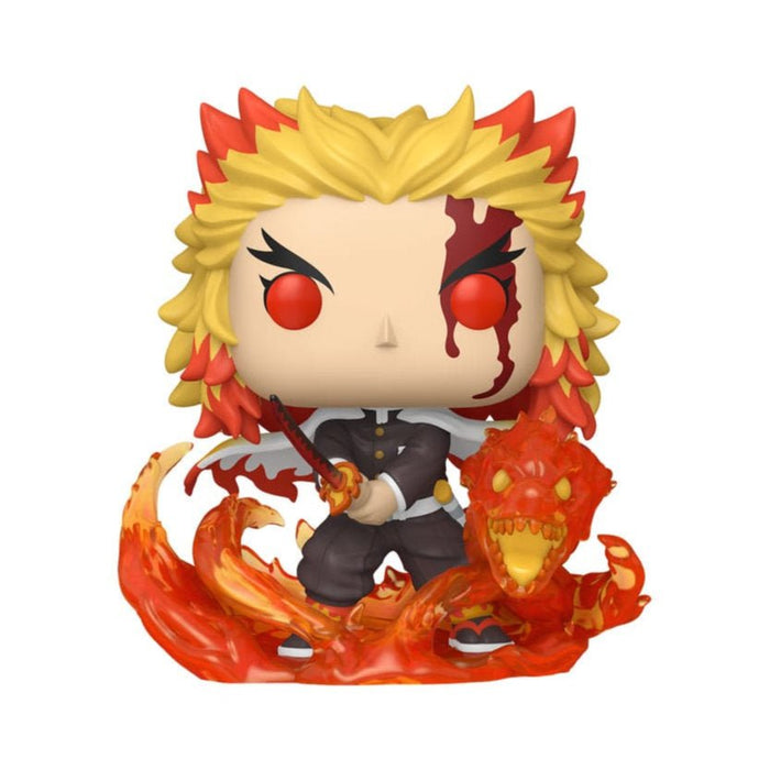 Funko Pop! Demon Slayer - Kyojuro Rengoku 1856 (Box Beschädigt) - Pop Hero