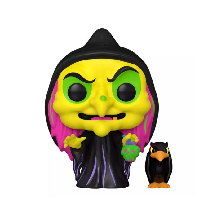 Funko Pop! Disney Villains - Evil Queen With Raven (Black Light) 1426 - Pop Hero