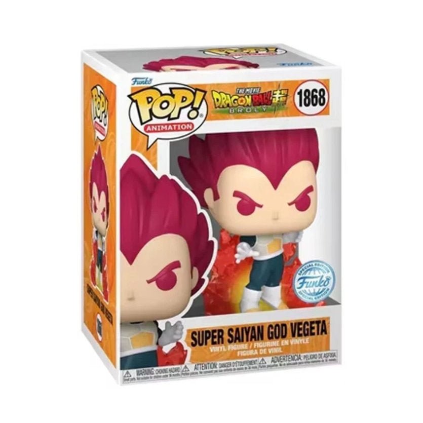 Funko Pop! Dragon Ball Super: Broly - Super Saiyan God Vegeta #1868