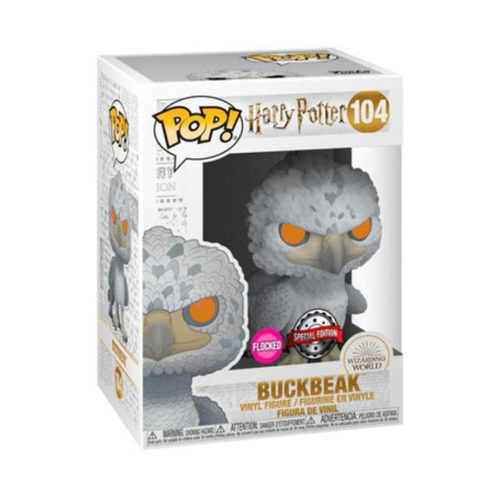 Funko Pop! Harry Potter - Buckbeak "orange eyes" (Flocked) 104 - Pop Hero