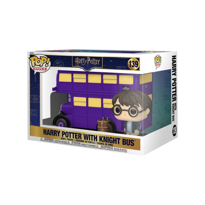 Funko Pop! Harry Potter - Harry Potter With Knight Bus 139 - Pop Hero
