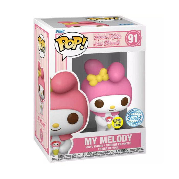 Funko Pop! Hello Kitty & Friends - My Melody (GITD) 91 - Pop Hero
