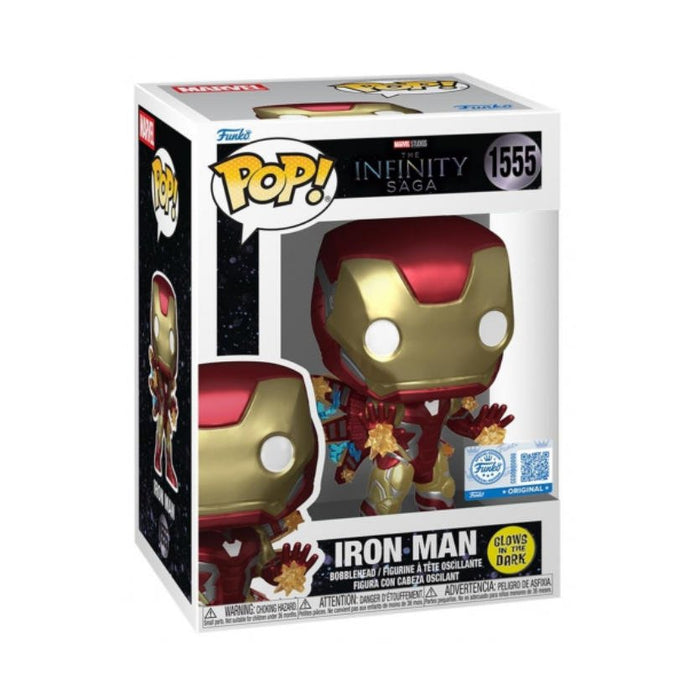 Funko Pop! Infinity Saga - Iron Man (GITD) 1555 - Pop Hero