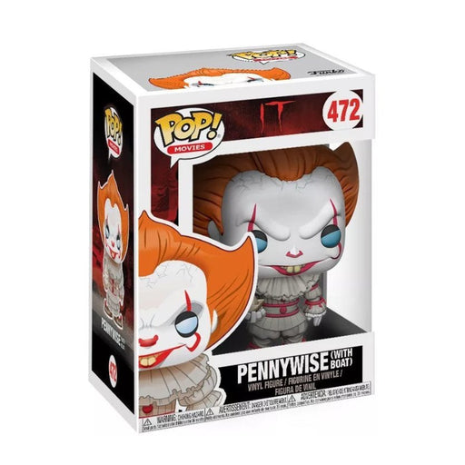 Funko Pop! IT - Pennywise (With Boat) 472 - Pop Hero
