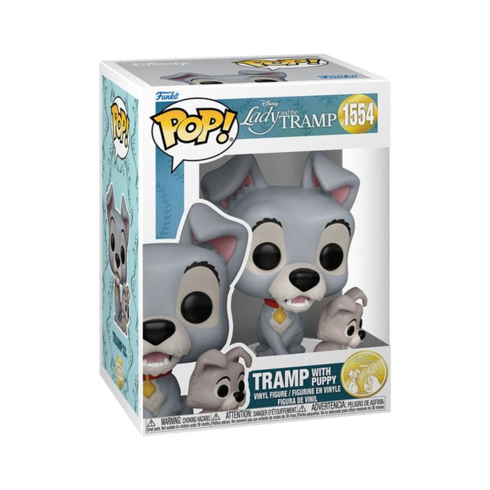 Funko Pop! Lady And The Tramp - Tramp With Puppy 1554 - Pop Hero
