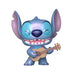 Funko Pop! Lilo & Stitch - Stitch With Ukulele (Metallic) 1044 - Pop Hero