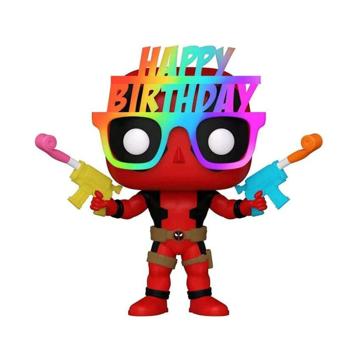 Funko Pop! Marvel - Deadpool Birthday Glasses 783 (Box Beschädigt) - Pop Hero