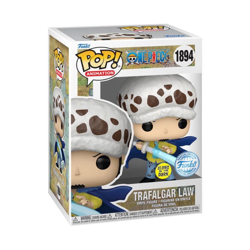 Funko Pop! One Piece - Trafalgar Law (GITD) #1894