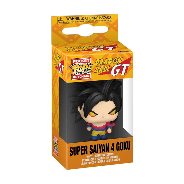 Funko Pop Pocket! Schlüsselanhänger - Super Saiyan 4 Goku - Pop Hero