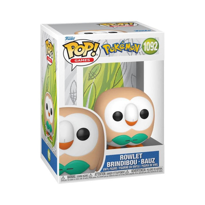 Funko Pop! Pokemon - Rowlet / Bauz (EU Version) 1092 - Pop Hero