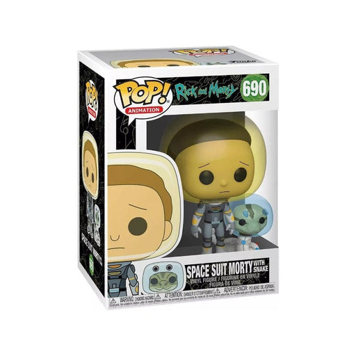 Funko Pop! Rick And Morty - Space Suit Morty (With Snake) 690 - Pop Hero