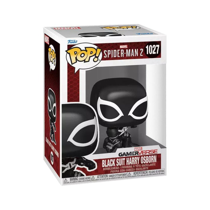 Funko Pop! Spider - Man 2 - Black Suit Harry Osborn 1027 - Pop Hero