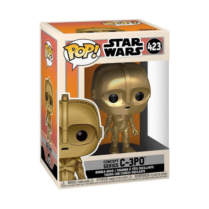 Funko Pop! Star Wars - C - 3PO (Concept Series) 423 - Pop Hero