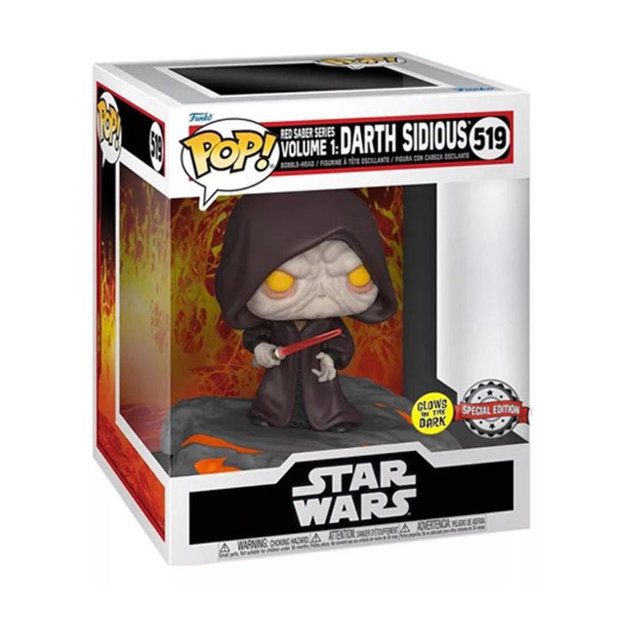 Funko Pop! Star Wars - Darth Sidious (GITD) 519 - Pop Hero