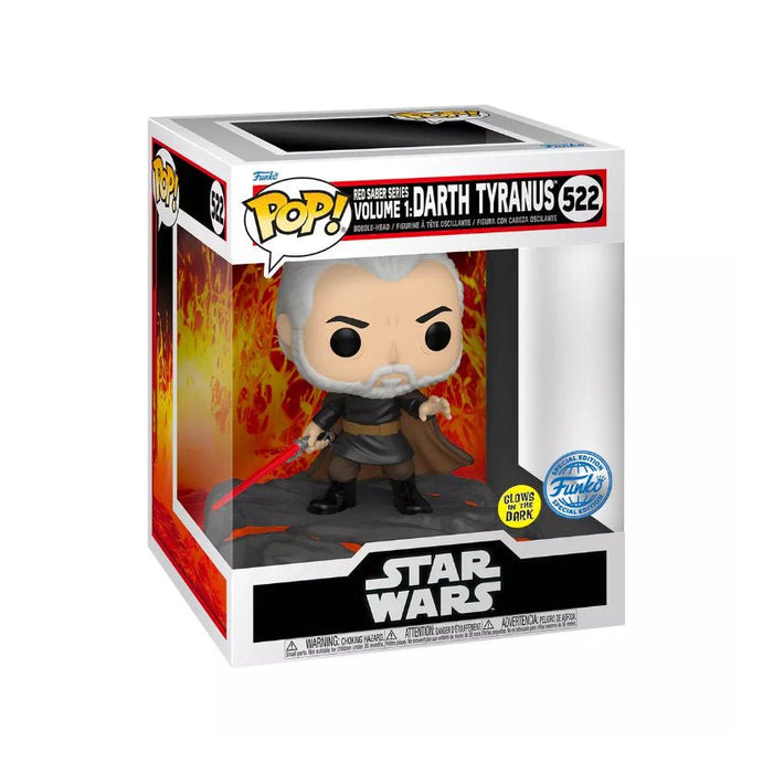 Funko Pop! Star Wars - Darth Tyranus (GITD) 522 - Pop Hero