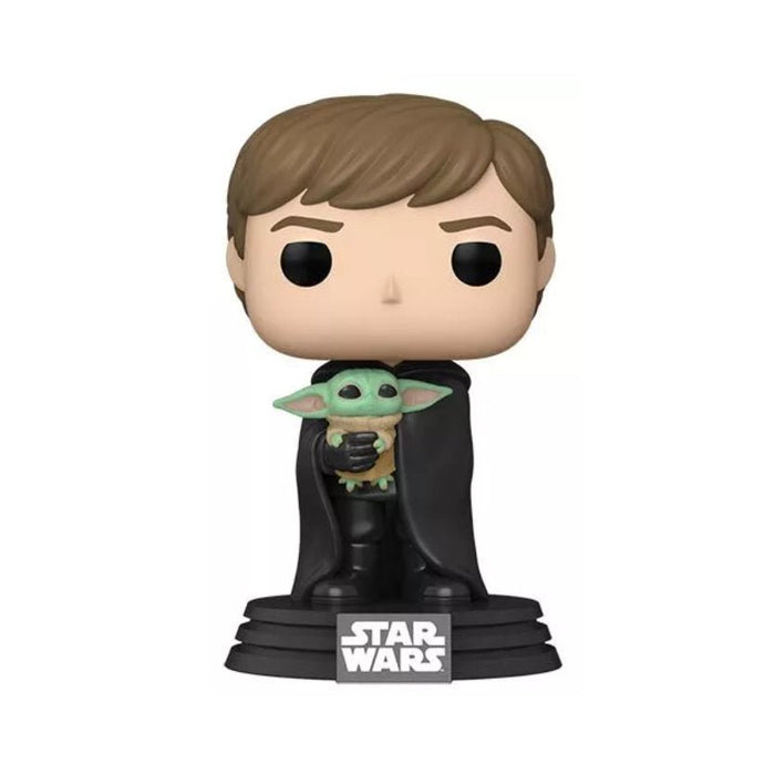 Funko Pop! Star Wars - Luke Skywalker (With Grogu) 482 - Pop Hero