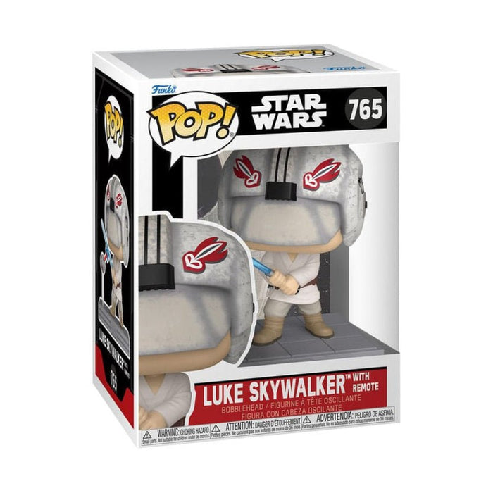 Funko Pop! Star Wars - Luke Skywalker With Remote 765 - Pop Hero