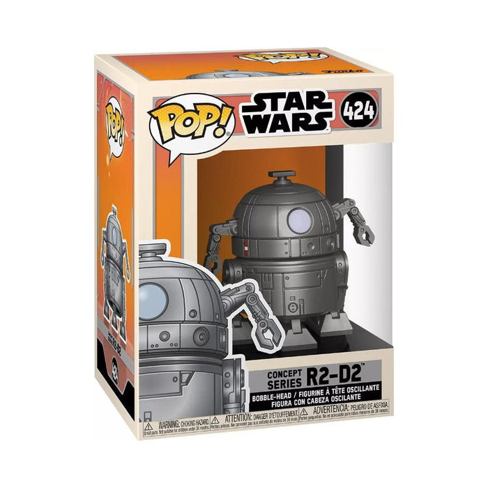 Funko Pop! Star Wars - R2 - D2 (Concept Series) 424 - Pop Hero