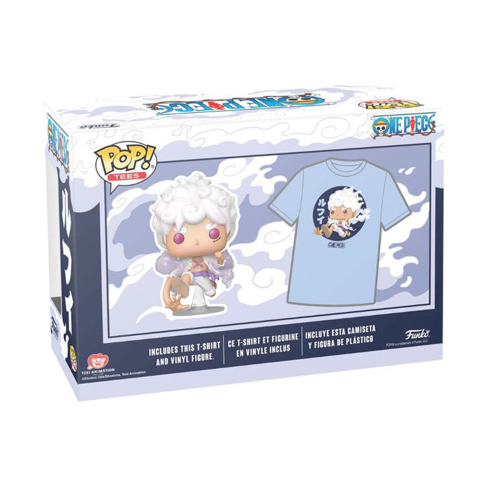 Funko Pop! & Tee Set, One Piece - Luffy Gear Five inkl. T-Shirt - Pop Hero