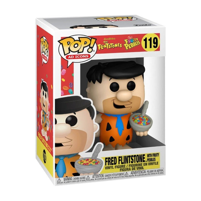 Funko Pop! The Flintstones - Fred Flintstone 119 - Pop Hero