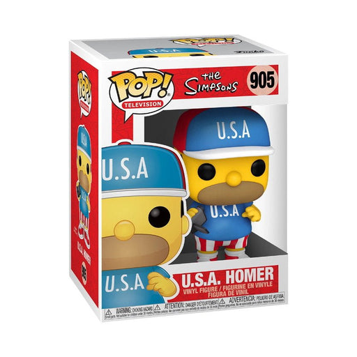 Funko Pop! The Simpsons - U.S.A Homer 905 - Pop Hero