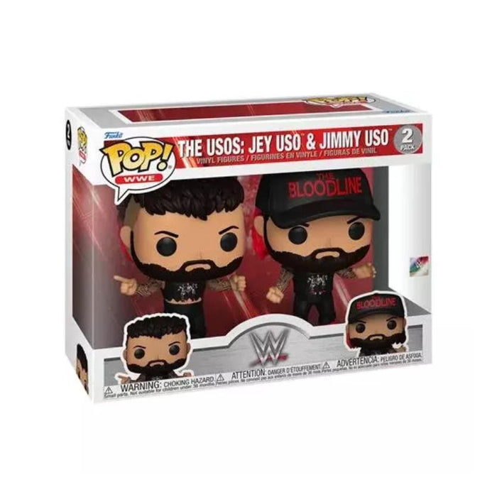 Funko Pop! WWE - The Usos: Jey Uso & Jimmy Uso 2er Pack - Pop Hero