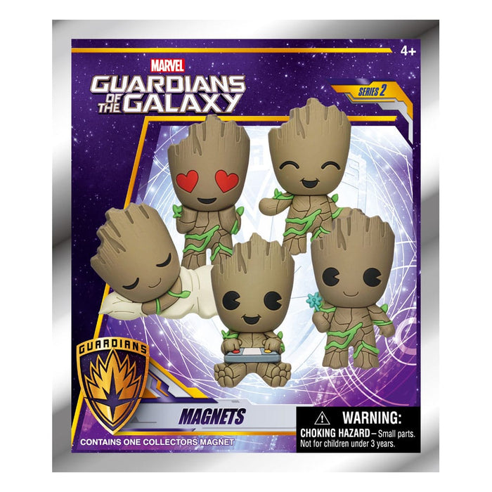 Guardian of the Galaxy - PVC Relief Magnet - Groot Series 2 (Blind Bag) - Pop Hero