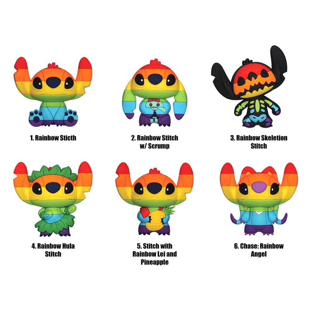 Lilo & Stitch - PVC Relief Magnet - Series 4 (Blind Bag)