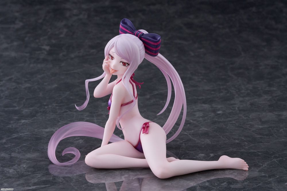 Overlord - PVC Statue Desktop Cute Figure Shalltear Swimsuit